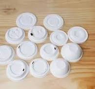 Round Bagasse Cup Lid 8oz, For Packaging