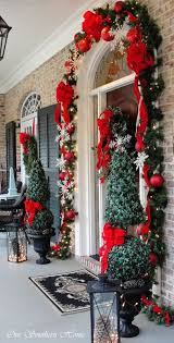 Outdoor christmas yard decorations to transform your home into the north pole. 52 Outdoor Christmas Decorations That Are Both Festive And Chic Front Door Christmas Decorations Christmas Door Decorations Red Christmas Decor
