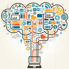 Online Business Flat Icon Set Concept Elements Are On Different Flat Icons Set Business Vector Illustration Iot Design