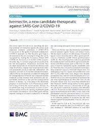 Nps medicinewise looks at the evidence so far. Pdf Ivermectin A New Candidate Therapeutic Against Sars Cov 2 Covid 19