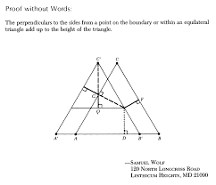 Proofs Without Words And Beyond Words Proof Mathematics