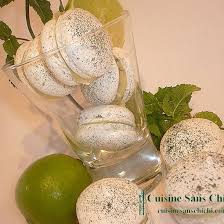 Macarons Mojito A La Meringue Italienne Recette Meringue Italienne Mojito Meringue