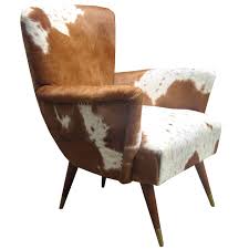 Furniturecharming Pair Of Modernist Italian Cowhide Chairs At Stdibs Broyhill Chairsl Attractive Western Leather Cowhide Chair Cowhide Decor Cowhide Furniture
