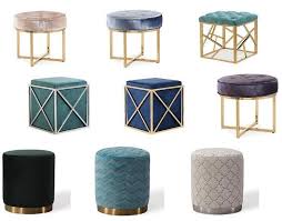 Metal Kaplama Bench Puf Modelleri Panosundaki Pin