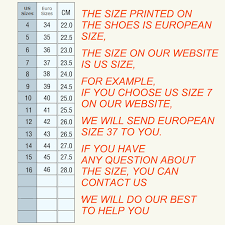 golden goose shoe size chart