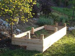 Kelly Sieckhaus Raised Garden Bed Sloped Garden Building Raised Garden Beds Building A Raised Garden