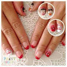 Chinese New Year Paintshoppenails Eastcoastroad Singapore Nails Nailart Manicure Pedicure New Years Nail Art Christmas Nail Art Nail Art