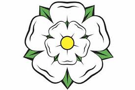 Every different color rose has its own. Yorkshire Rose Logos