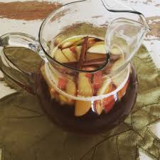Autumn Sangria It Was So Good Especially The Apples Bourbon Apple Cider Honey Jack Daniels Pinot Grigio And Cinnamon Sti Fall Sangria Recipes Pinot Grigio