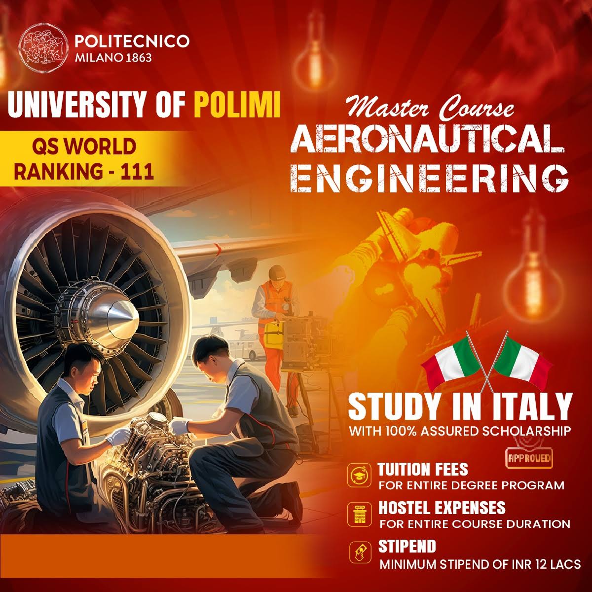Aeronautical engineering in italy product image