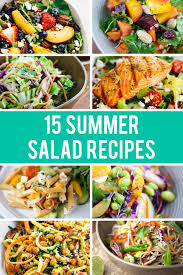 It begins with tender chicken marinated in olive oil, garlic, and lemon, which is then added to a tasty medley of fresh asparagus, couscous, and red onions. 15 Incredible Summer Salad Recipes You Need To Try Jessica Gavin