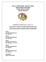 Nibong tebal is the last major township in southern penang mainland. Cikgu Rozita Docx