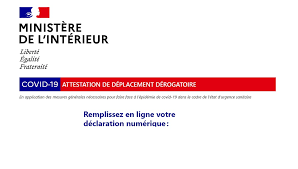 Attestation de déplacement dérogatoire : Confinement Quelles Sont Les Attestions A Fournir En Cas De Deplacement