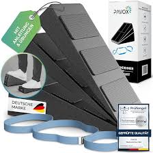 PAVOX® Calf Stretcher - Extra Non-Slip Knee Wedges Including a Yoga Strap |  Versatile Calf Stretcher for Stretching | Premium Mobilisation Wedge :  Amazon.de: Sports & Outdoors