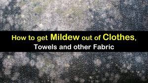 Vinegar is acidic and slowly breaks down the structure of mold and kills it. 9 Smart Simple Ways To Get Mildew Out Of Clothes