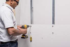 Several years ago, while playing with strong neodymium magnets, the studbuddy inventor suddenly saw the ease of locating drywall nails and screws, and therefore, stud location. Drilling Into Metal Stud Leslievillegeek Tv Installation Home Theatre Cabling Wiring