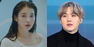 On april 27, iu's agency edam entertainment announced that the singer would . Bts Member Suga Joins Iu For Eight Watch The Music Video Read The Lyrics English Translation Bts Iu K Pop Music Suga Just Jared