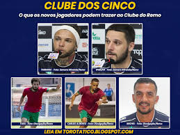 Calendário de jogos, estatísticas, troféus, estádio e jogadores do remo. Clube Dos Cinco O Que Os Novos Jogadores Podem Trazer Ao Clube Do Remo Toro Tatico