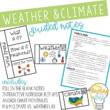 Comparing Weather And Climate