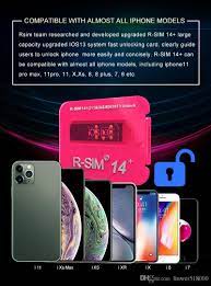 Cómo desbloquear el iphone 11 pro max por imei. R Sim14 Desbloquear Iphone 11 Pro Max 11 Sistema Pro 11 X Xs 8 8 Plus 7 6 R Sim 14 13 Ios Mejorado R Sim 14 Pop Up Manu Desbloqueo Tmsi Por Linwei518000 4 41 Es Dhgate Com