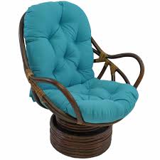 bungalow rose benahid outdoor rattan swivel chair with cushion you ll love wayfair swivel rocker chair papasan chair rocker chairs
