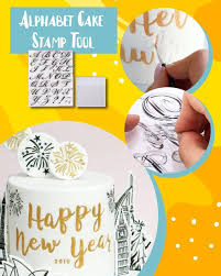Select your layered image in design space images. Diy Cake Alphabet Stamp Set Nicht Im Handel Erhaltlich