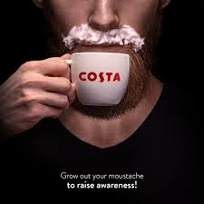 Costa coffee is among the many large chains advertising huge deals for this week to celebrate this step towards normality, offering all of their famous hot drinks for 50p. Costa Coffee Egypt We Know That You Can Totally Rock A Moustache Look Take Part In The Moustache Movember Annual Event And Grow Out Your Moustache To Help Raise Awareness Of
