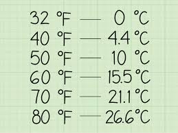 35 degree fahrenheit = 1.66666667 celsius 3 Ways To Estimate Celsius Temperatures In Fahrenheit Wikihow