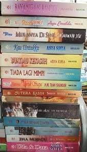 Link ilustrasi novel yang ada di meio novel klik ini. Buku Terpakai Sold Kombo Novel Melayu Alaf 21 Buku Facebook