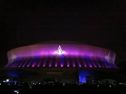 The New Look Of The Mercedes Benz Superdome Pics New Orleans New Orleans Saints Football New Orleans Superdome