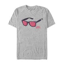 Men S Baby Driver Sunglasses Vibe T Shirt Athletic Heather Walmart Com