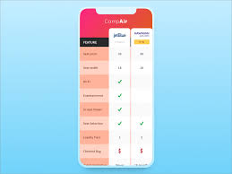 mobile comparison chart by shaun paduano for aig xd on dribbble