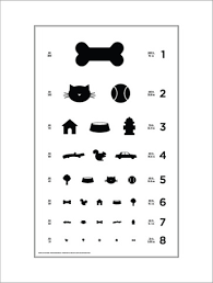 Dog Cat Eye Charts For Near Sighted Pet Lovers Petslady Com