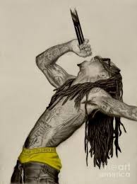 Lil Wayne Drawing Lil Wayne Drake Lil Wayne Rapper Art