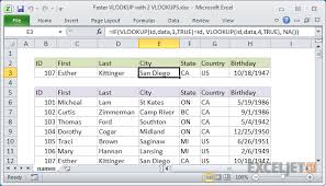 Just find call information on map. Excel Formula Faster Vlookup With 2 Vlookups Exceljet