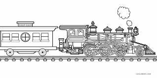Customize the letters by coloring with markers or pencils. Free Printable Train Coloring Pages For Kids