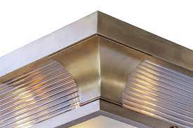 Shine bright with ceiling lights. Large Flat Box Ceiling Light In The Style Of The French Art Deco 110 Cm Casa Lumi