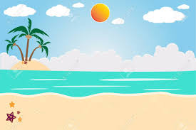 See more ideas about beach cartoon, jokes, bones funny. Beautiful Cartoon Of Sea Beach At Summer Season With Palm Tree Royalty Free Cliparts Vectors And Stock Illustration Image 99934358