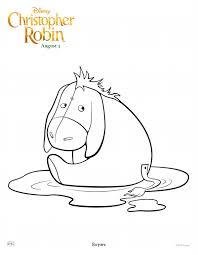 Pooh bear and eeyore coloring pages. Grab Your Free Printable Disney S Christopher Robin Coloring Pages Activities
