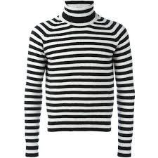 Black And White Striped Turtleneck Mens Haider Ackermann Invidia Stripe Turtleneck Jumper 755 Liked On Polyvore Featuring Men S Fashion Men S Cashmere Blend Sweater Striped Turtleneck Sweaters
