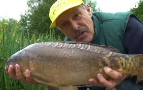 Carp fishing with potatoes