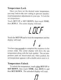 Jun 29, 2020 · to unlock the set temperature,. I Have A Maax Elite Spa 2003 With An Error Code Locf How Do I Clear This One Thank You
