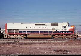Ssw 9389 St Louis Southwestern Cotton Belt Emd Sd45t 2 At Industry California By Joe Blackwell Railroad Photography Abandoned Train Railroad Photos
