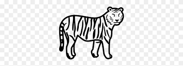 Exotic wild animalistic skin texture. Tiger Clip Art Black And White Tiger Clipart Black And White Stunning Free Transparent Png Clipart Images Free Download