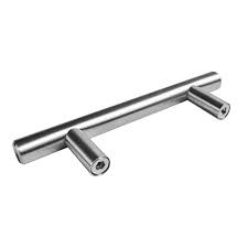 Brushed nickel can work in a wider variety of kitchen designs, but solid. Uke Stainless Steel Handles T Bar Handle Kitchen Cabinet Handle Straight Handle Pull Knobs Furniture Hardware Cabinet Pulls Aliexpress