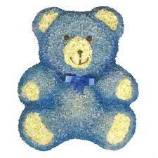 Send flowers from a real goodyear, az local florist. Funeral Flowers Baby Boy Teddy Bear 95