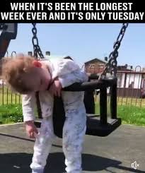 When It S Been The Longest Week Ever And It S Only Tuesday Its Only Tuesday Work Quotes Funny The Longest Week