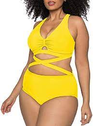 Kisscynest Women S Plus Size Swimwear 2 Piece High Waiste Https Www Amazon Com Dp B07 Women S Plus Size Swimwear Swimsuits High Waisted Plus Size Swimwear