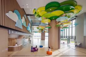 Billard Leece Partnership And Simon Kwan Associates Collaborated To Complete The State Of The Art Children Hospital Design Hospital Design Childrens Hospital