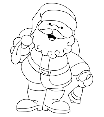 La hotte est orange et les jouets sont roses, verts, bleus, jaunes et rouges. 1001 Idees De Dessin De Noel Faciles A Faire Soi Meme